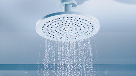 Hot water