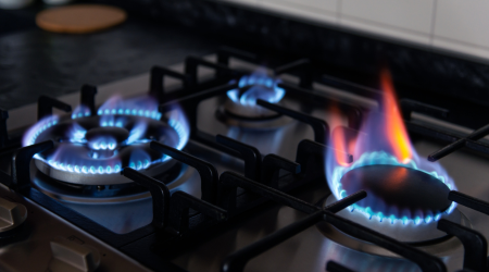 Gas cooking